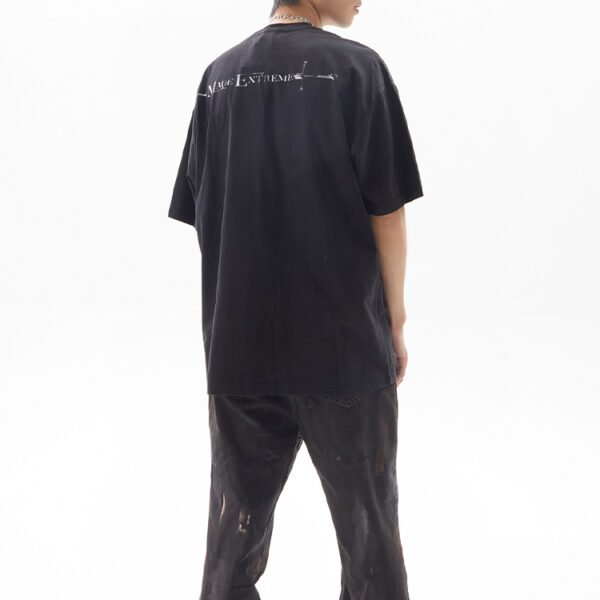 Custom Oversized Vintage Graphic T-Shirt A1B409 - Style A1B409 - product detail view 4
