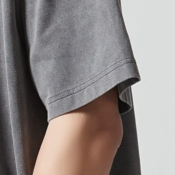 Custom Oversized Washed Knit T-Shirt - 8329256 - Style 7E3CE0 - product detail view 8 Custom Oversized Washed Knit T-Shirt - 8329256 - Style 7E3CE0 - product detail view 8