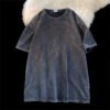 Custom Oversized Washed Graphic Streetwear T-Shirt - Style 7C2EAB - product detail view 2 Custom Oversized Washed Graphic Streetwear T-Shirt - Style 7C2EAB - product detail view 2