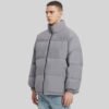 Custom High-Collar Padded Zip Front Coat - Style 49E64A - product detail view 4 Custom High-Collar Padded Zip Front Coat - Style 49E64A - product detail view 4
