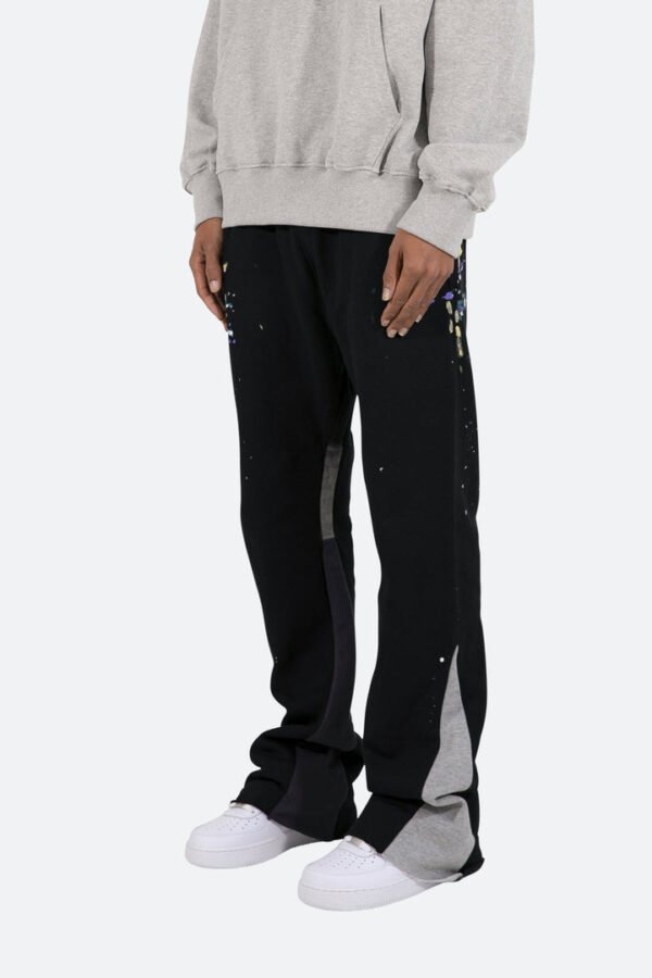 Custom Paint-Splatter Relaxed Activewear Pants | - Style CFA223 - product detail view 2 Custom Paint-Splatter Relaxed Activewear Pants | - Style CFA223 - product detail view 2