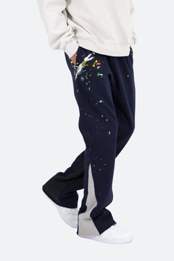 Custom Paint-Splatter Relaxed Activewear Pants | - Style CFA223 - product detail view 5 Custom Paint-Splatter Relaxed Activewear Pants | - Style CFA223 - product detail view 5