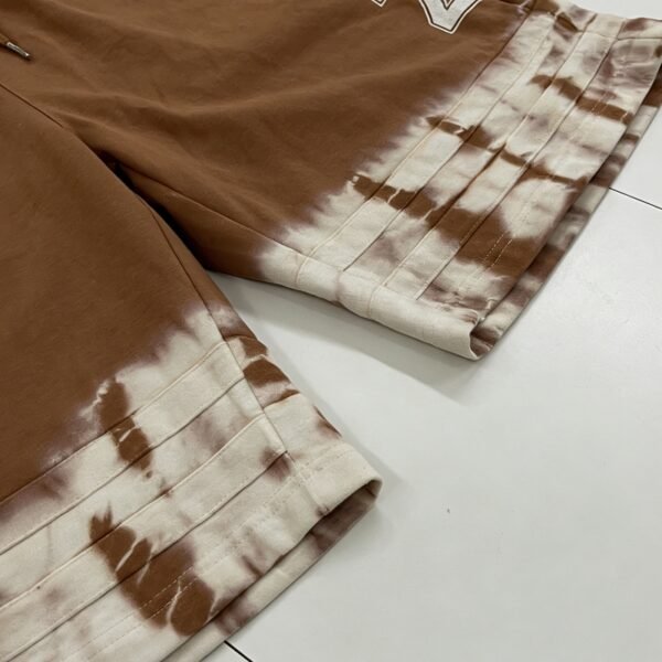 Custom Tie-Dye Panel-Matched T-Shirt and Shorts Set - Style 4FC158 - product detail view 5