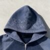 Custom Washed Panel-Registered Graphic Hoodie - Style C917A3 - product detail view 8 Custom Washed Panel-Registered Graphic Hoodie - Style C917A3 - product detail view 8