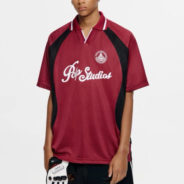 Custom Panel-Registered Contrast Polo Shirt - Style 722056
