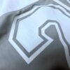 Custom Paneled Number Zip-Up Short-Sleeve Hoodie - Style 6ADF94 - product detail view 3