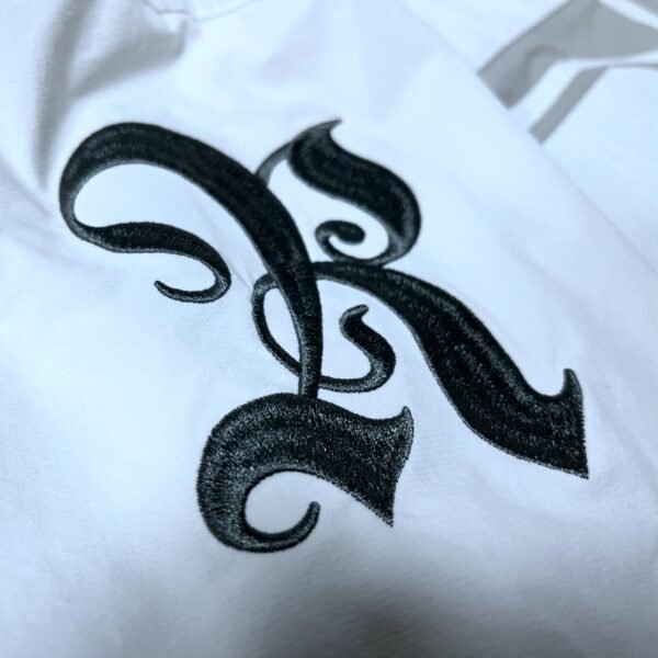 Custom Paneled Number Zip-Up Short-Sleeve Hoodie - Style 6ADF94 - product detail view 4