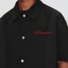 Custom Panelled Oversized Short-Sleeve Shirt - Style FFDDC5 - product detail view 5