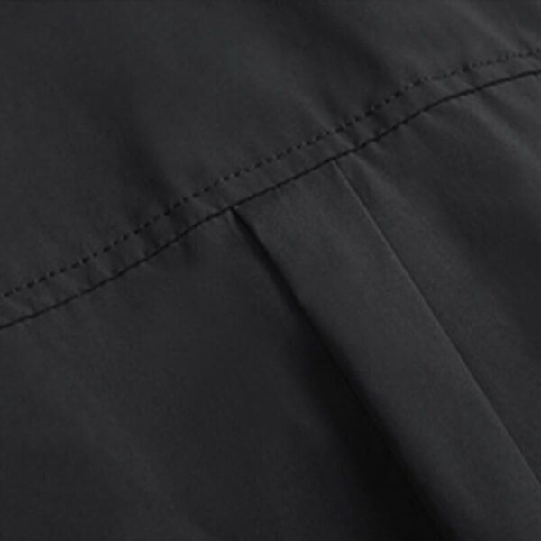 Custom Panelled Oversized Short-Sleeve Shirt - Style FFDDC5 - product detail view 14