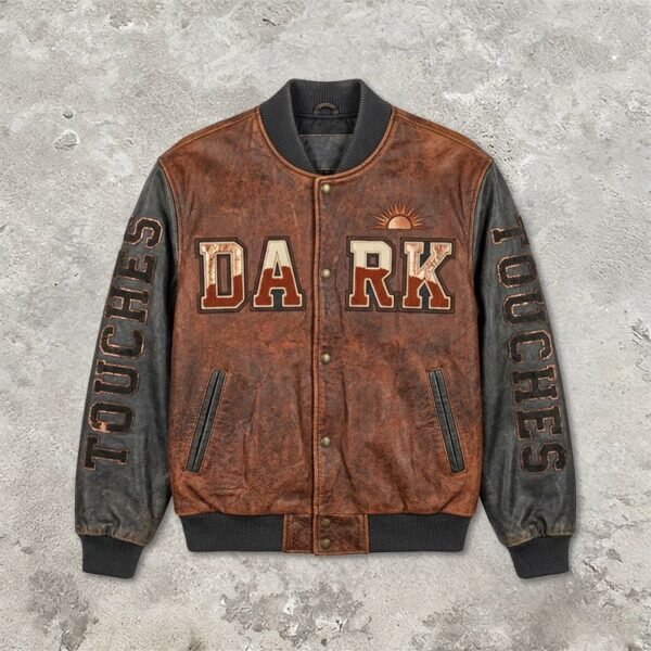Custom Panelled Varsity Jacket 707-13 - Style 1435B6 - product detail view 2 Custom Panelled Varsity Jacket 707-13 - Style 1435B6 - product detail view 2