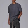 Custom Washed Patchwork Boxy Streetwear T-Shirt | VWT-D067 - Style D06783 - product detail view 2
