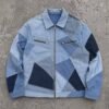 Custom Multi-Tone Patchwork Canvas Jacket - Style 50C86D - product detail view 4 Custom Multi-Tone Patchwork Canvas Jacket - Style 50C86D - product detail view 4