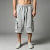 Custom Patchwork Raw-Edge Capri Jeans | VW-36530707 - Style 365307 - product detail view 5