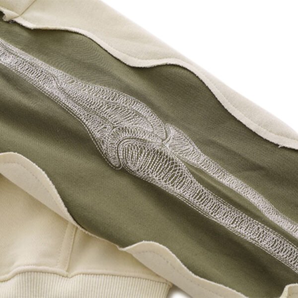 Custom Patchwork Embroidered Pullover Hoodie VWS-F305 - Style F30507 - product detail view 7 Custom Patchwork Embroidered Pullover Hoodie VWS-F305 - Style F30507 - product detail view 7
