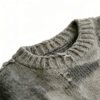 Custom Patchwork Frayed Panel Knit Sweater - Style EB4E19 - product detail view 8 Custom Patchwork Frayed Panel Knit Sweater - Style EB4E19 - product detail view 8