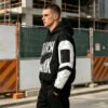 Custom Hooded Patchwork Racing Windbreaker F48BD0EE117C8877 - Style F48BD0