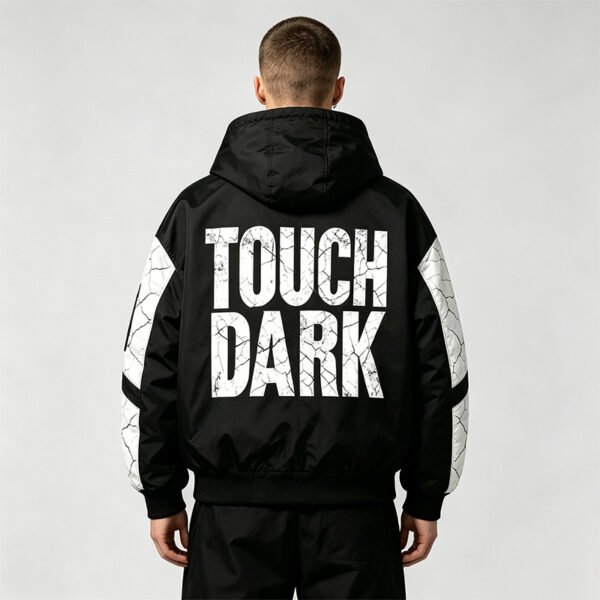 Custom Hooded Patchwork Racing Windbreaker F48BD0EE117C8877 - Style F48BD0 - product detail view 6