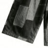 Custom Patchwork Wide-Leg Denim Shorts - Style 052FD9 - product detail view 5