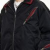 Custom Patchwork Zip Short Padded Coat - Style 6369E9 - product detail view 7