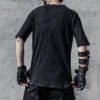 Custom Slim Fit Patchwork Zipper T-Shirt - FA993A2F - Style FA993A - product detail view 3 Custom Slim Fit Patchwork Zipper T-Shirt - FA993A2F - Style FA993A - product detail view 3