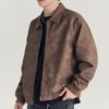 Custom Vintage Pile-Finish Zip Jacket CUS2501Y736 - Style A451D5 - product detail view 2