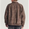 Custom Vintage Pile-Finish Zip Jacket CUS2501Y736 - Style A451D5 - product detail view 3