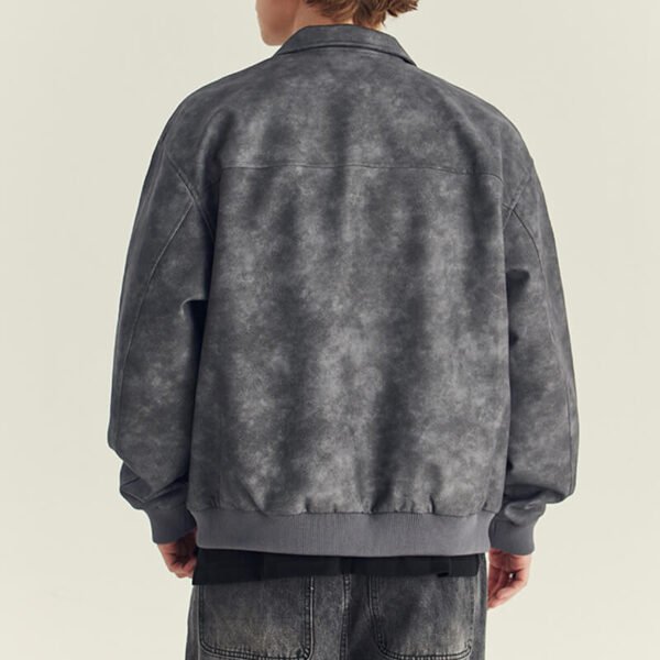 Custom Vintage Pile-Finish Zip Jacket CUS2501Y736 - Style A451D5 - product detail view 5