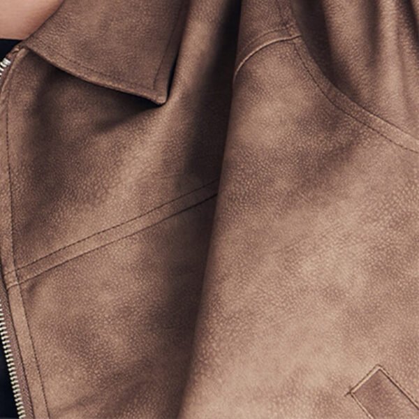 Custom Vintage Pile-Finish Zip Jacket CUS2501Y736 - Style A451D5 - product detail view 8