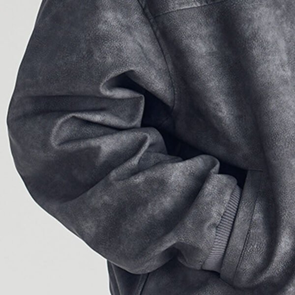 Custom Vintage Pile-Finish Zip Jacket CUS2501Y736 - Style A451D5 - product detail view 10
