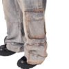Custom Pink Paw Camo Loose Straight Jeans - Style 353B16 - product detail view 5 Custom Pink Paw Camo Loose Straight Jeans - Style 353B16 - product detail view 5
