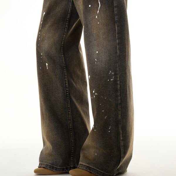 Custom Pinstripe Cargo Denim Jeans - 8184686 - Style AAD363 - product detail view 3