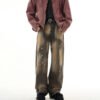 Custom Pinstripe Cargo Denim Jeans - 8184686 - Style AAD363 - product detail view 4