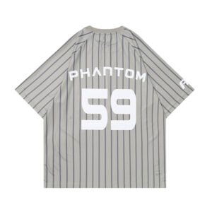 Custom Pinstripe Short-Sleeve Graphic T-Shirt - Style 30C797