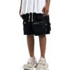 Custom Piped Drawstring Utility Shorts - Style A2ECC1 - product detail view 6 Custom Piped Drawstring Utility Shorts - Style A2ECC1 - product detail view 6