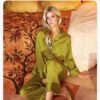 Custom Piped Long-Sleeve Pajama Set TZ2062 - Style DE58EE - product detail view 4 Custom Piped Long-Sleeve Pajama Set TZ2062 - Style DE58EE - product detail view 4