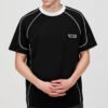 Custom Piped Oversized Heavyweight Streetwear T-Shirt - Style 1C5440 - product detail view 2 Custom Piped Oversized Heavyweight Streetwear T-Shirt - Style 1C5440 - product detail view 2