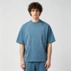 Custom Oversized Piped Panel Streetwear T-Shirt - Style 031106 - product detail view 6
