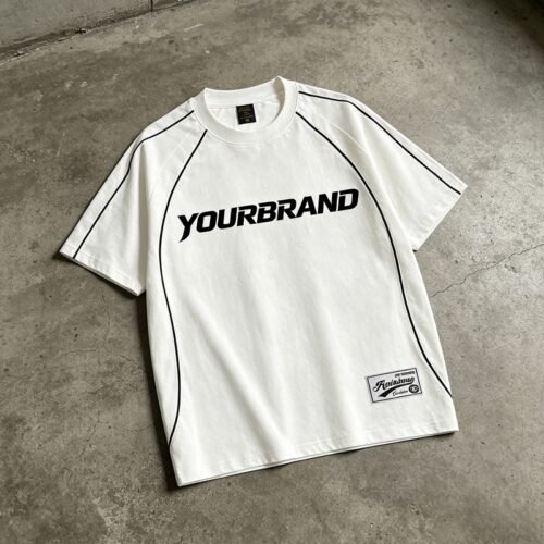 Custom Piped Soccer Jersey T-Shirt | - Style 0153D0 Custom Piped Soccer Jersey T-Shirt | - Style 0153D0