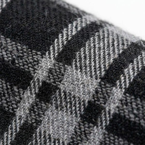 Custom Plaid Applique Short Sleeve Overshirt - Style 299051 - product detail view 3 Custom Plaid Applique Short Sleeve Overshirt - Style 299051 - product detail view 3