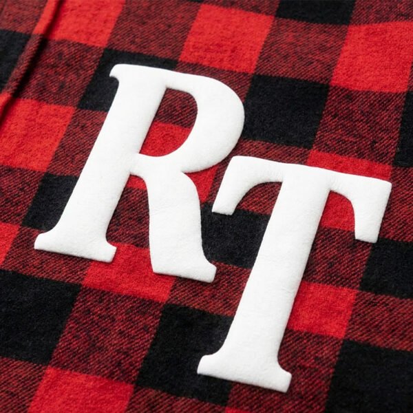 Custom Plaid Color-Block Streetwear Shorts - Style B5B353 - product detail view 2
