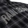 Custom Black Plaid Oversized Shorts - Style 288507 - product detail view 8 Custom Black Plaid Oversized Shorts - Style 288507 - product detail view 8