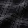 Custom Black Plaid Oversized Shorts - Style 288507 - product detail view 9 Custom Black Plaid Oversized Shorts - Style 288507 - product detail view 9