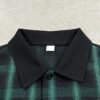 Custom Plaid Polo and Jogger Set - Style F98652 Custom Plaid Polo and Jogger Set - Style F98652