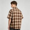 Custom Plaid Rhinestone Short-Sleeve Shirt - Style 85E971 - product detail view 4