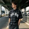 Custom Plaid Short-Sleeve Graphic Shirt - Style 0FD3BF - product detail view 5 Custom Plaid Short-Sleeve Graphic Shirt - Style 0FD3BF - product detail view 5