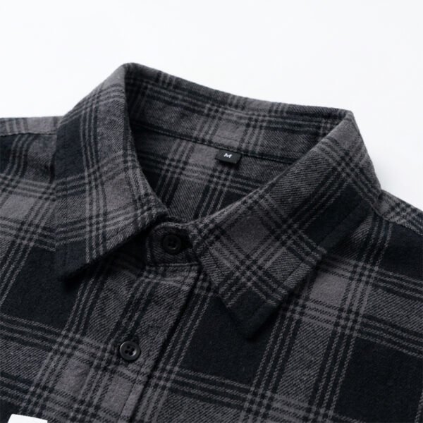 Custom Plaid Short-Sleeve Graphic Shirt - Style 0FD3BF - product detail view 9 Custom Plaid Short-Sleeve Graphic Shirt - Style 0FD3BF - product detail view 9