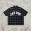 Custom Plaid Short-Sleeve Graphic Shirt - Style 0FD3BF - product detail view 10 Custom Plaid Short-Sleeve Graphic Shirt - Style 0FD3BF - product detail view 10