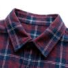 Custom Plaid Silicone Print Textured Shorts - VW-93D4 - Style 93D44A - product detail view 7