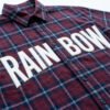 Custom Plaid Silicone Print Textured Shorts - VW-93D4 - Style 93D44A - product detail view 8