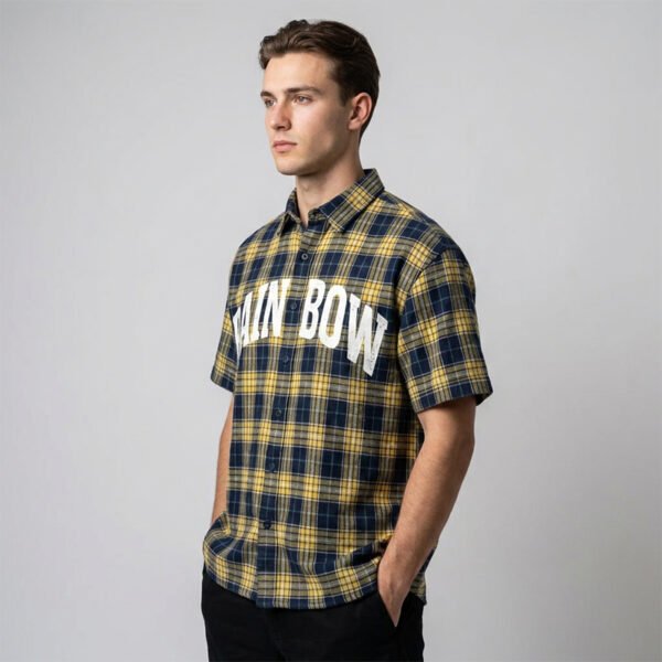 Custom Plaid Tailored-Ease Shorts 3D1D0583 - Style 3D1D05 - product detail view 7